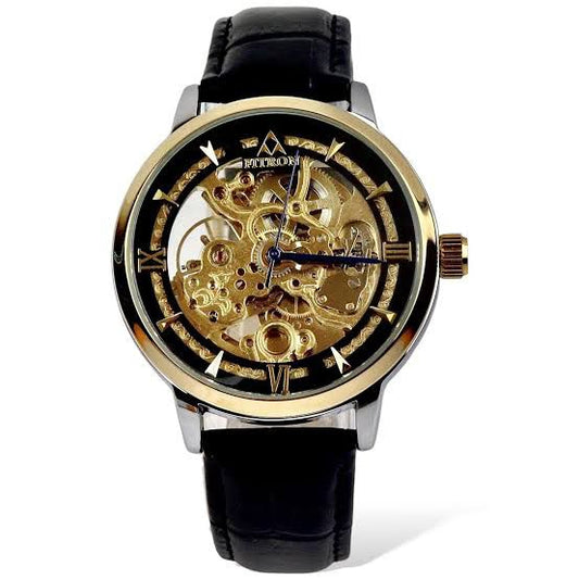 Men Skeleton Automatic Water Resistance Watch