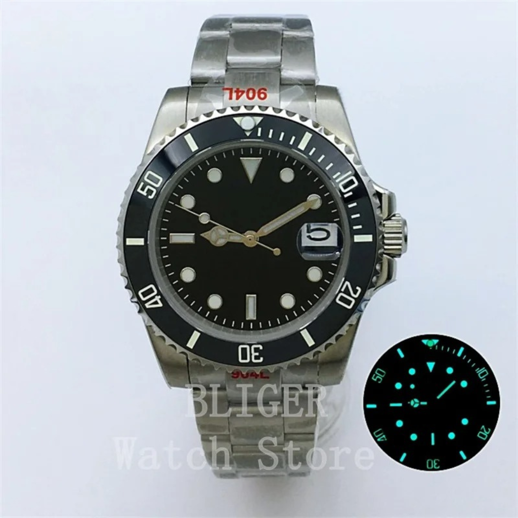 Premium Quality Stainless Steel Bezel Movement Watch