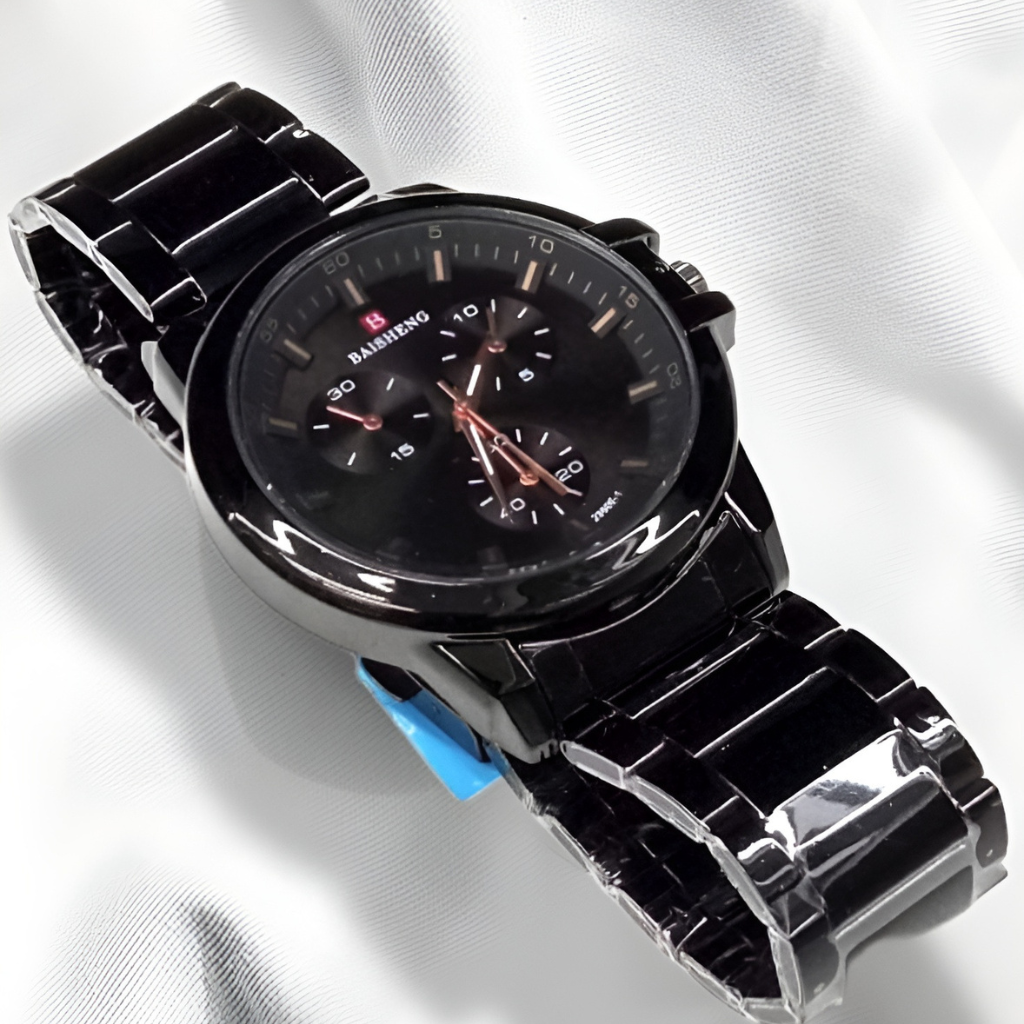 Luxury Men's Fashion Quartz Movement Stainless Steel Watch